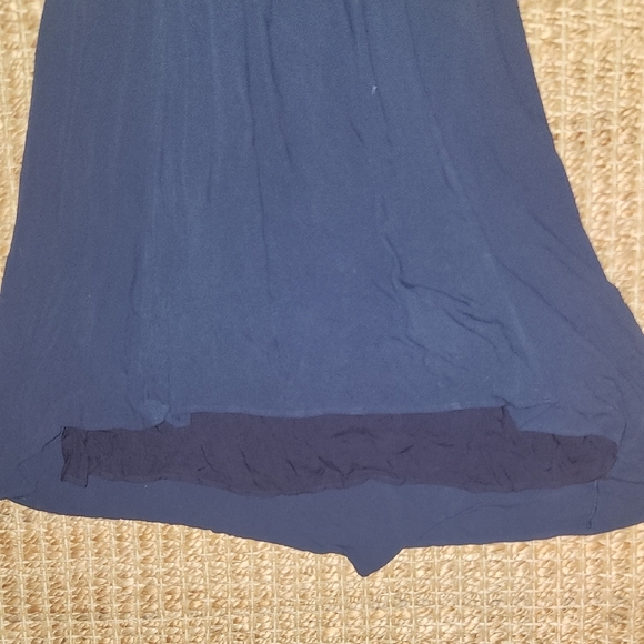 Altar'd State Blue and White Maxi Dress with Flutter Sleeves - Picture 4 of 9